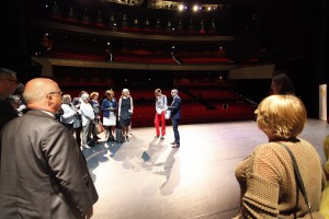 Workshop op het podium van het Nieuwe Luxor